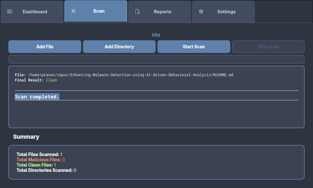 Modular Malware Detection Framework